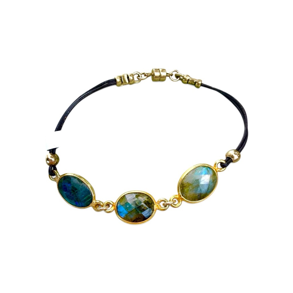 Labradorite Gemstone Bracelet
